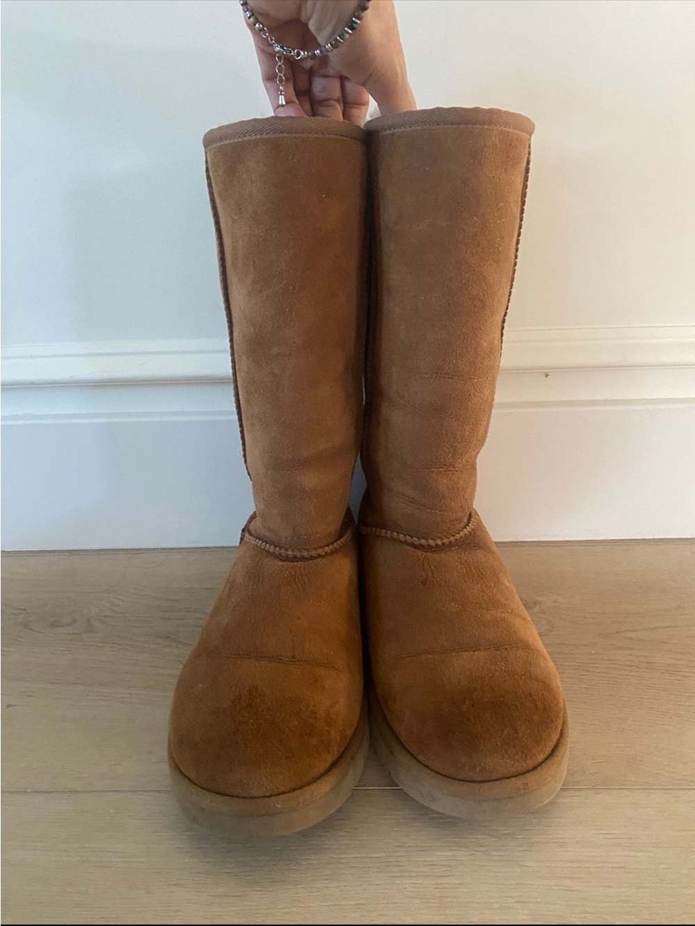 UGG Chestnut Tall Classic Suede Boots
